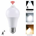 E27/B22 LED Motion Sensor Bulb LED Lamp B22 PIR Sensor Light Bulb Auto ON/OFF Night Light for Porch Stairs Garage Security Lights. 