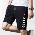 Black Comfortable Cotton Cergo Shorts Half Pants.