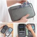 Travel Passport Holder Bag Family Travel Waterproof Wallet Document Organizer for Women and Men. 