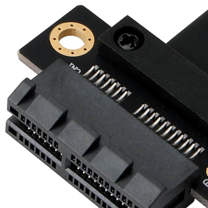 PCI%20Express%20Extension%20Cable%20PCIe%20x1%20to%20x1%20x4%20Pci-E%20x1%20Extension%20Cable%20Pci-E%20Riser%20Card%20Expansion%20Card%20Cable%20for%20Motherboard%20/Extender/%20Adapter%20-%205cm%20-%20Image%205