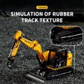 GC 1:50 Mini Excavator, Excavator Truck Toys, Metal Die-cast Engineering Vehicle Model, Heavy Duty Excavator. 