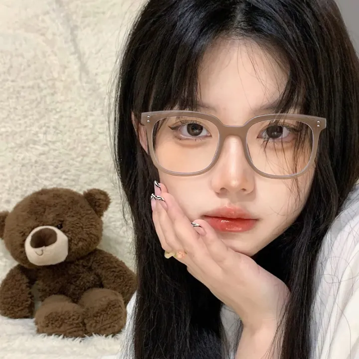 Douyin%20Internet%20celebrity%20brown%20glasses%20women's%202024%20Korean%20version%20of%20ins%20style%20plain%20makeup%20large-frame%20myopia%20glasses%20can%20be%20equipped%20with%20power%20-%20Image%206