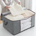 Large Capacity Quilt & Blanket Storage Bag - Winter Clothes Organizer.