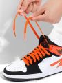 1Pair Classic AF1/AJ Sports Shoelaces For Men Women Basketball Shoes Elastic Laces For Sneakers Casual Shoestrings Accessories.