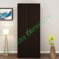 2 Part 2 Cloth Hanging Space Almirah with Locker, 2 Door Almirah with Large Hanging Clothes Space, 2 part Hanger Almari 72/24''. 