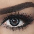 Bella Snow White – Gray contact lenses. 