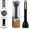 Powerful Jy Super Jy-2080 Rechargeable High Power Flashlight Torch - Illuminate Your Adventures. 