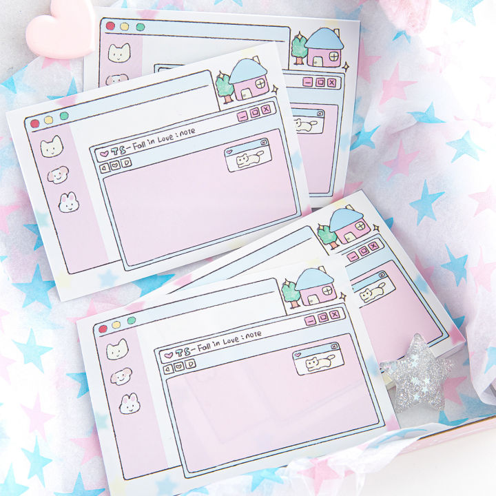 Stationery%20Notepad%20DI80%20pcs/pack%20Cute%20Cartoon%20Y%20Scrapbook%20Diary%20Planner%20Decorative%20No%20Sticky%20Notes%20Leave%20a%20Message%20for%20Students%20-%20Image%203