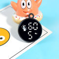 Black Disney - Children's Digital Round Pendant Watch. 