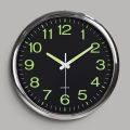 12'' Modern Luminous Large Quartz Wall Clock Glow In The Dark Bedroom Office.