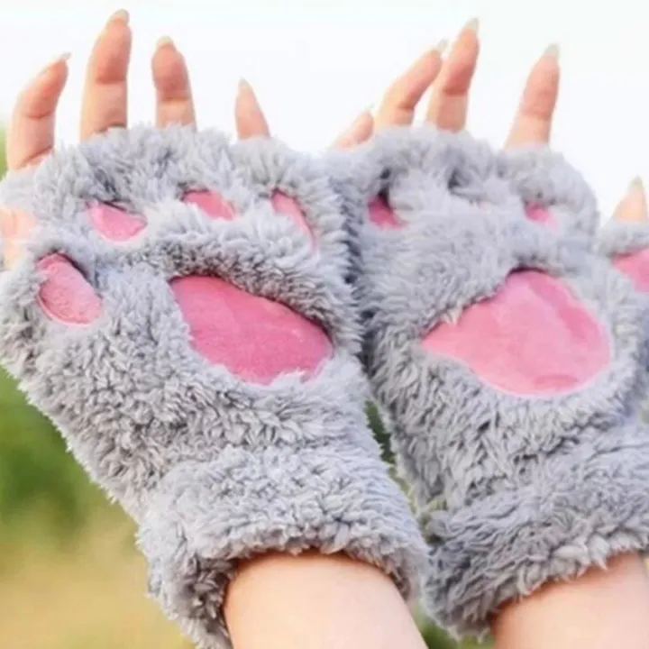 Cute%20Cat%20Claw%20Plush%20Mittens%20Fluffy%20Bear%20Gloves%20Costume%20Half%20Finger%20Party%20Gift-Cola%20Kids%20-%20Image%206