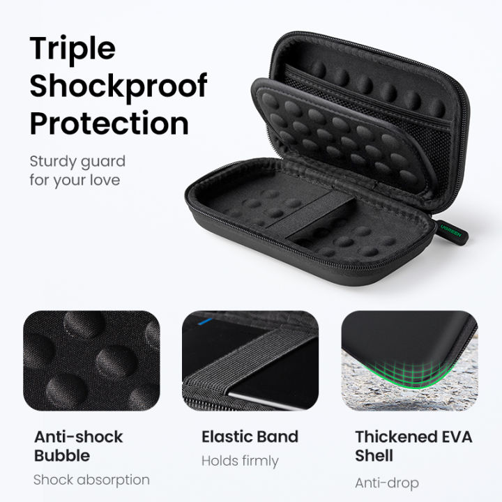 UGREEN%20Travel%20Case%20Gadget%20Bag%20Electronics%20Accessories%20Organiser%20Carry%20Hard%20Case%20Cable%20Tidy%20Storage%20Box%20Pouch%20Case%20for%202.5%20Hard%20Drive%20Disk%20USB%20Cable%20External%20Storage%20Carrying%20SSD%20HDD%20Case%20-%20Image%206