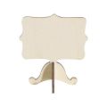 Individual 15 Pack Mini Chalkboards Place Cards with Easel Stand - Wood Rectangle Small Chalkboard Signs for Wedding, Birthday Parties, Table Numbers, Food Signs and Special Event Decoration.