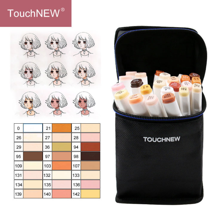 Skin Color Marker Tones Set Art Markers Pen Artist Dual Headed