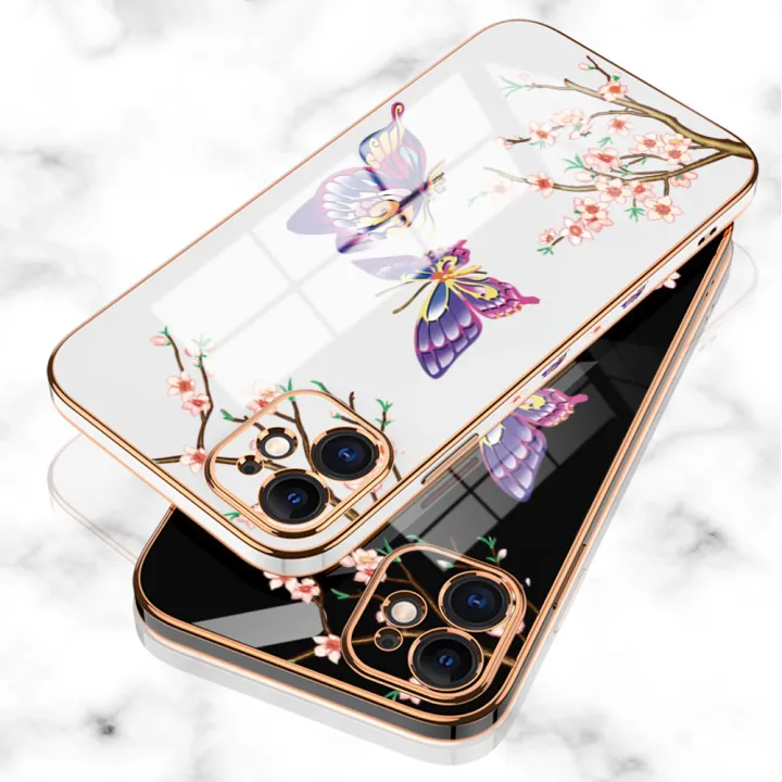 Hontinga%20for%20Xiaomi%20Poco%20M5%20Back%20Cover%20With%20Lanyard%20Luxury%206D%20Plating%20Shiny%20Pretty%20butterfly%20Case%20Soft%20Silicone%20Square%20Mobile%20Cover%20-%20Image%209