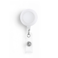 1 PC Retractable ID Card Holder Yoyo Clip - White.
