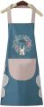 CHAMELI Kitchen Apron for Women with Big Front Pocket Hand-Wiping Waterproof Apron for Kitchen Unique Design Kitchen Accessories items for Home Cooking.