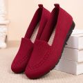 New Casual Summer Mesh Breathable Shoes Women's Slip on Flat Shoes Ladies Loafers Comfortable Lightweight Sneaker Flats Footwear. 