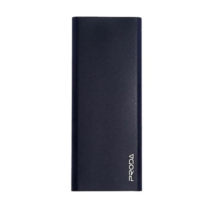 Proda PP-V12 Stylish Slim Design Power Bank 12000mAh - Black | Daraz.com.bd