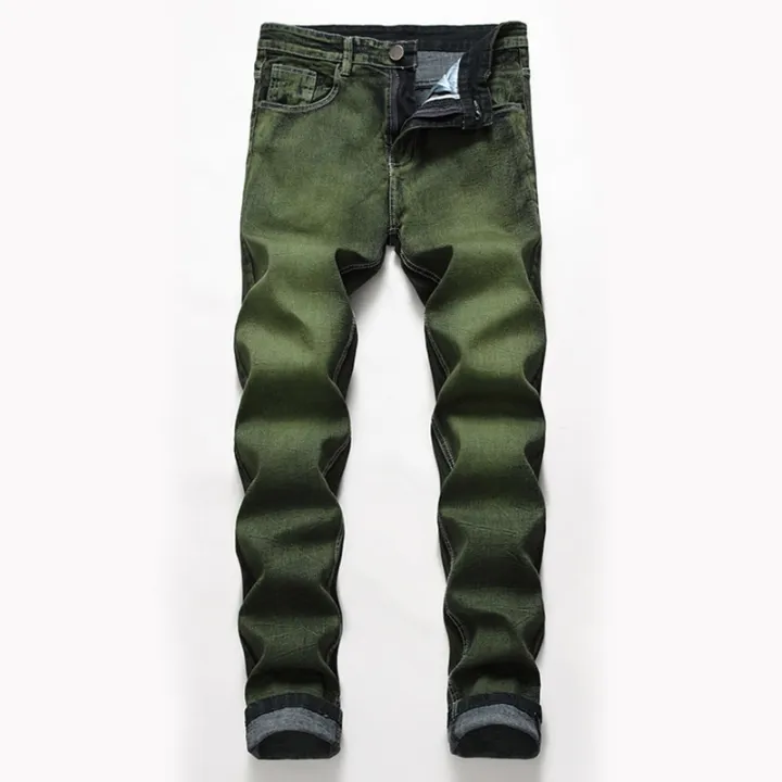 Jeans%20Denim%20Men%202022%20New%20Green%20Stretch%20Plus%20Size%20Casual%20Straight%20Fashion%20%20Classic%20High%20Quality%20Pants%20-%20Image%202