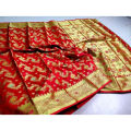 Exclusive Soft Silk Katan Sharee Full Body sutar work Without Blouse Piece For Women. 