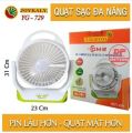 Portable Fan AC/DC Rechargeable Mini Table Fan JOYKALI YG-729.