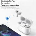 Joyroom T03s PRO ANC TWS Active Noise Cancellation Bluetooth 5.0 Wireless Earbuds. 