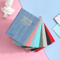 A6/A7 2023 Notebook Portable Pocket Notepad 365 Days Daily Weekly Agenda Planner Notebooks Stationery Office School Supplies. 