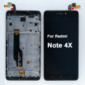 New 5.5" Original LCD For Xiaomi Redmi Note 4 Global Version Snapdragon 625 Display Touch Screen Digitizer Note 4X With Frame. 