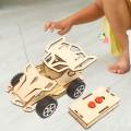 DIY Mini Control Car Toy Classroom Teaching Crafts DIY Educational Toy Physical Experiment. 