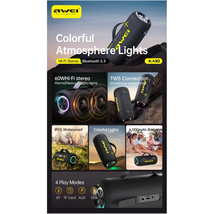 Awei%20KA10%20Wireless%20Bluetooth%20Speaker%20RGB%20Outdoor%20Speaker%20Bass%2060W%20BT%205.3%20Portable%20Speaker%20-%20Image%203