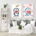 1pc Anime D-Doraemon Poster Good Quality Prints And Posters Vintage Room Home Bar Cafe Decor Aesthetic Art Wall Painting. 