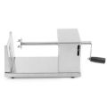 Manual Stainless Steel Twisted Potato Slicer Fry Potato Vegetable Spiral shaped cutter Kitchen Accessories Chopper Potato Chip-Silver.