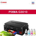 Canon Pixma G3010 Refillable Ink Tank Wireless All-In-One Printer.