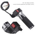 1 Pair Handlebar Throttle Grip 3 Speed Control Handle Accs For E-Bike.