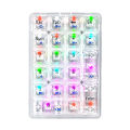 Attack Shark K21 Transparent Tri-mode Mechanical Numeric Keypad Wireless Bluetooth Hot-swappable Keyboard.