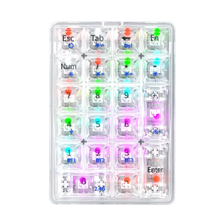 Attack%20Shark%20K21%20Transparent%20Tri-mode%20Mechanical%20Numeric%20Keypad%20Wireless%20Bluetooth%20Hot-swappable%20Keyboard%20-%20Image%204