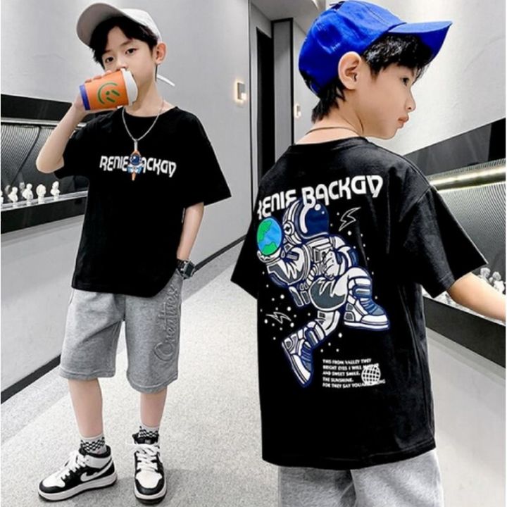 Premium Quality Boys' T-shirts Drop Shoulder , Girls T Shirt 2 to 15 Yrs