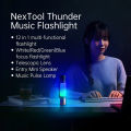 NexTool 12 In 1 900lm Flashlight With Speaker Pickup Rhythm Light 4 Colors Rechargeable Flashlight For Outdoor Camping. 