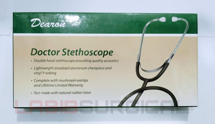 Dearon%20Doctor%20Dual%20Head%20Medical%20Professional%20Stethoscope%20-%20Image%202