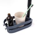 Galley Faucet Storage Rack/ Sink Sponge Rag Rack/ Button Type Bathroom Storage Box/Drain Shelf.