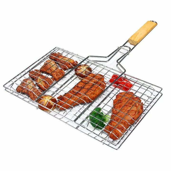 Stainless%20Steel%20Portable%20Bbq%20Net%20Holder%20Clip-%20Enjoy%20Convenient%20Grilling%20Anywhere%20With%20This%20Durable%20And%20Easy-To-Use%20Clip%20-%20Image%205