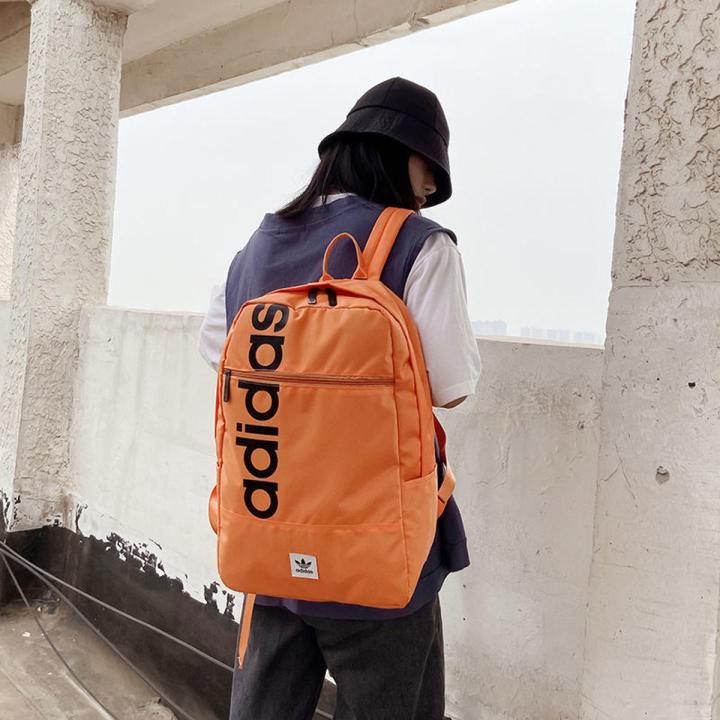 Fashion Sports Style with Letters Backpack Campus Backpack New Men's Bag Women's Bag Sports Bag All-Matching Casual Student Schoolbag