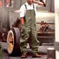 Bib Overalls Trendy Long Pants Square Neck Cargo Jumpsuit Comfy Cargo Jumpsuit Long Pants Loose Cargo Jumpsuit Trousers.