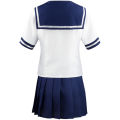 Game Yandere Cosplay Costume Ayano Aishi Uniform Chan JK School Women Outfit Sailor Suit T-shirt+Skirt Cosplay Gift. 