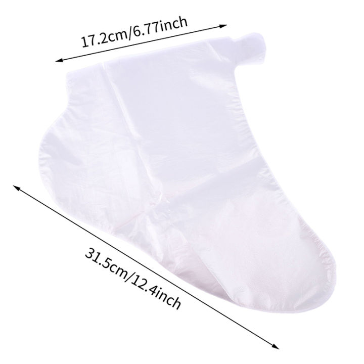 100Pcs%20Disposable%20PE%20Empty%20Gloves%20Foot%20Covers%20Transparent%20Shoes%20Cover%20Paraffin%20Bath%20Exfoliating%20Foot%20&%20Hand%20Mask%20Therapy%20Bags%20Serum%20Free%20Empty%20Foot%20Covers%20Huiye%20-%20Image%205