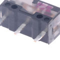 2pcs Dustproof Mouse Micro Switch 3Pin Gold Contactor 150 Millions Click Life 0.74/0.65N Micro Button jingu.