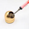 6 Packs Solder Tip Cleaning Brass Wire Replacement Cleaning Copper Wire for Soldering Station Tip Cleaner - gold. 