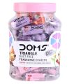 DOMS Triangle Dust Free Fragrance Eraser - Combo of 3pcs. 