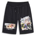 Demon Slayer Shorts Anime Print Shorts Casual Loose Beach Short Pants Men Women Kimetsu No Yaiba Gym Workout Five Pants Unisex.